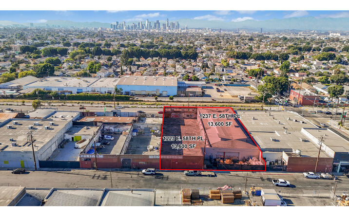 Pictures of Land property located at 1223-1237 E 58th Pl, Los Angeles, CA 90001 for lease - image #1