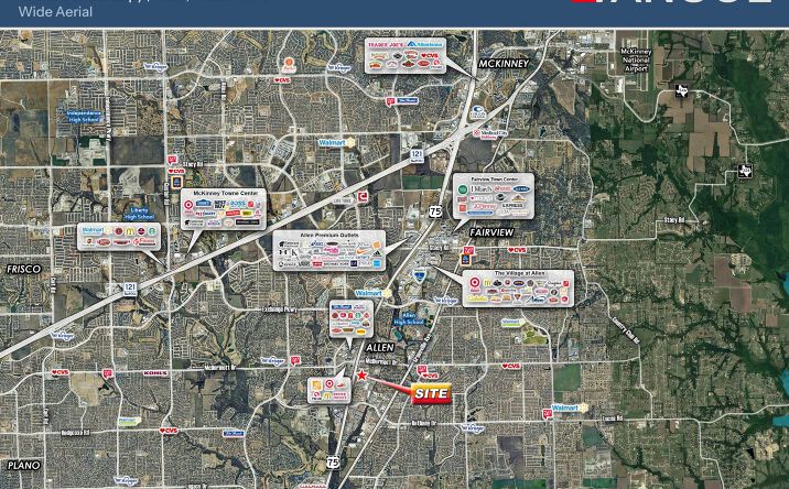 Pictures of Restaurant property located at 405 S. Central Expressway, Allen, TX 75013 for lease - image #1