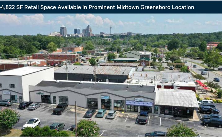 Pictures of Retail property located at 1220 Battleground Avenue, Greensboro, NC 27408 for lease - image #1