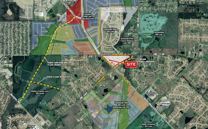 Pictures of Retail, Land property located at FM 549 & Sh 205, Rockwall, TX 75032 for lease - image #1