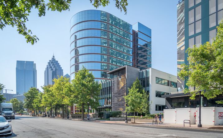 Pictures of Office property located at 1349 W Peachtree St NW, Atlanta, GA 30309 for lease - image #1