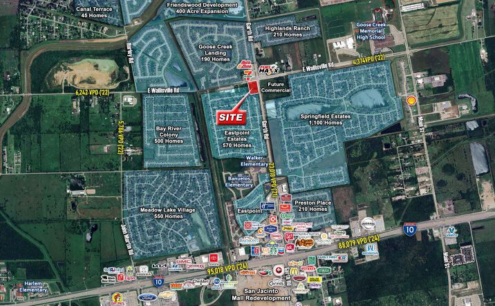 Pictures of Retail, Land property located at 8402 Garth Rd., Baytown, TX 77521 for lease - image #1
