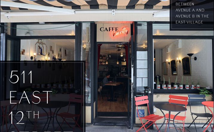 Pictures of Restaurant property located at 511 East 12th Street, New York City, NY 10009 for lease - image #1