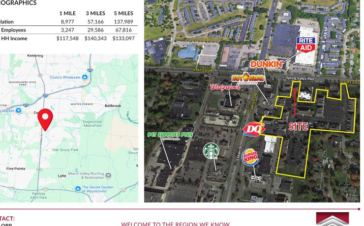 Pictures of Office, Retail property located at 72 E. Spring Valley Rd., Centerville, OH 45458 for lease - image #1
