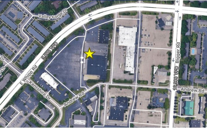 Pictures of Retail property located at 2128 & 2124 E Whipp Rd, Kettering, OH 45440 for lease - image #1