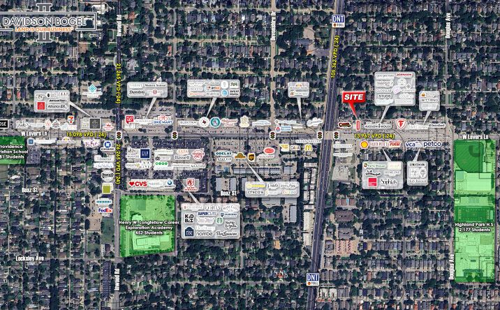 Pictures of Retail, Restaurant property located at 4504 Lovers Ln., University Park, TX 75225 for lease - image #1