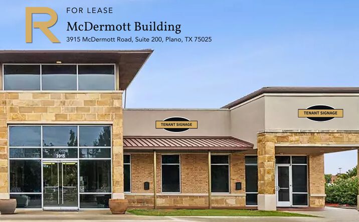 Pictures of Retail, Office property located at 3915 McDermott Road, Suite 200, Plano, TX 75025 for lease - image #1