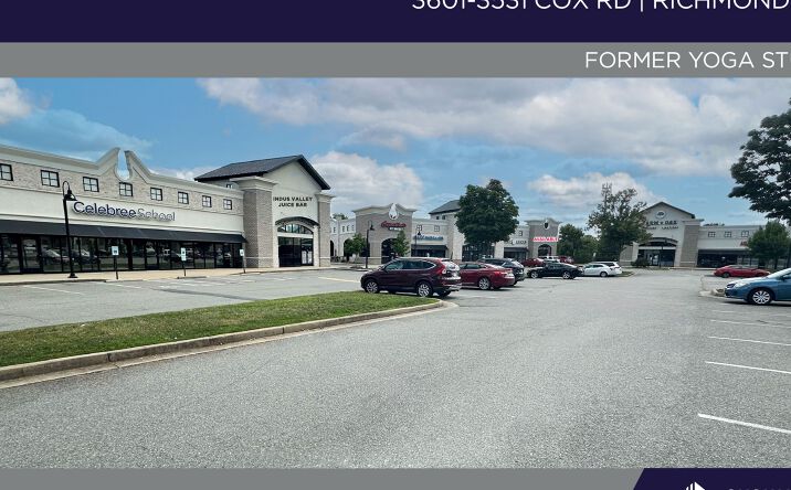 Pictures of Retail property located at 3601-3531 Cox Rd, Richmond, VA 23233 for lease - image #1