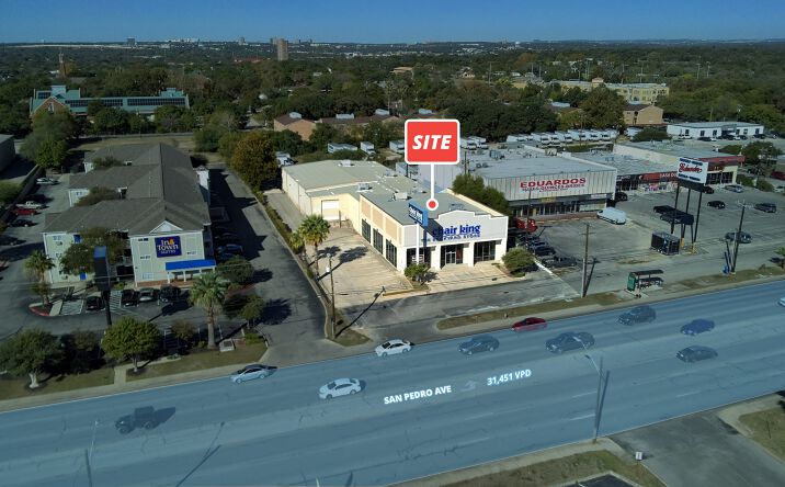 Pictures of Retail property located at 6931 San Pedro Ave, San Antonio, TX 78216 for lease - image #1