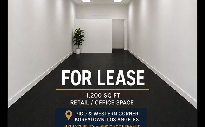 Pictures of Retail, Office, Restaurant property located at 1308 South Western Avenue, Los Angeles, CA 90006 for lease - image #1