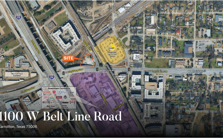 Pictures of Land property located at 1100 W Belt Line Road, Carrollton, TX 75006 for lease - image #1