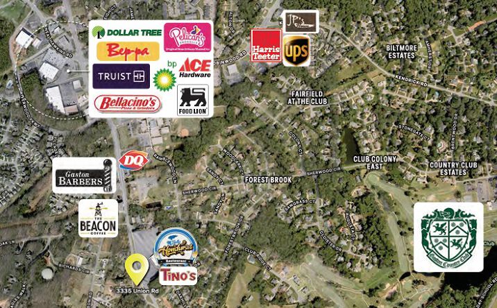 Pictures of Retail property located at 3335 Union Road, Gastonia, NC 28056-8040 for lease - image #1