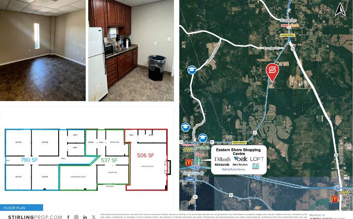Pictures of Office property located at 33516 US 31, Stapleton, AL 36527 for lease - image #1