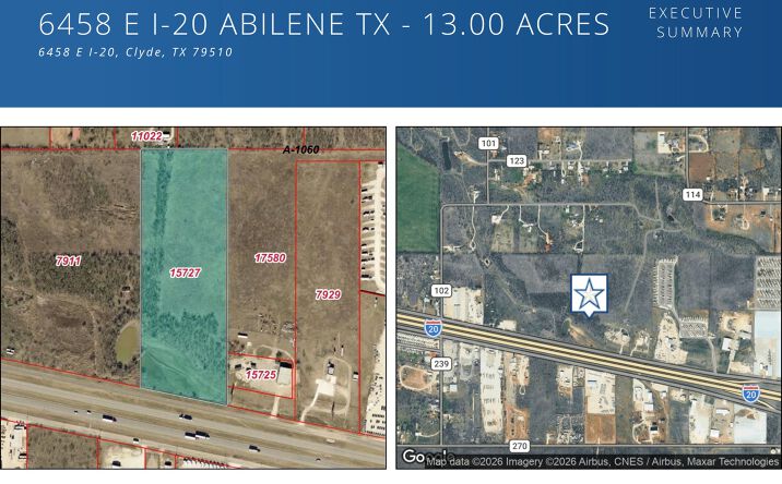 Pictures of Land property located at 6458 E I-20, Abilene, TX 79510 for lease - image #1