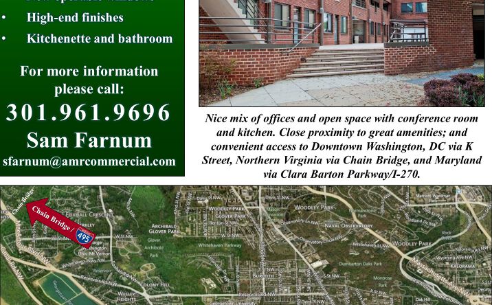 Pictures of Office property located at 4400 MacArthur Boulevard, NW, Washington, DC 20007 for lease - image #1