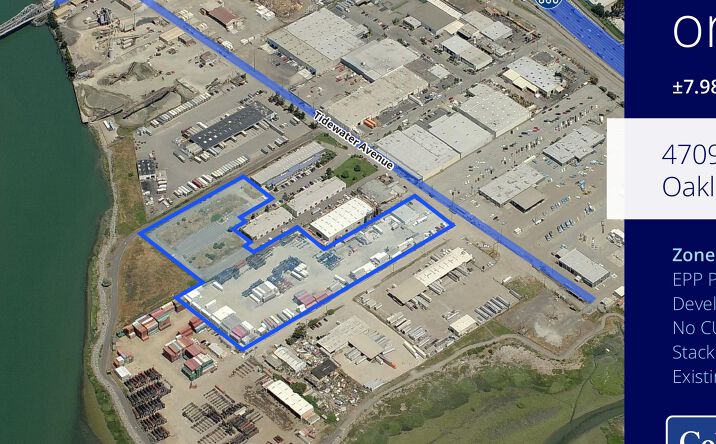 Pictures of Land property located at 4709-4715 Tidewater Ave, Oakland, CA 94601 for lease - image #1