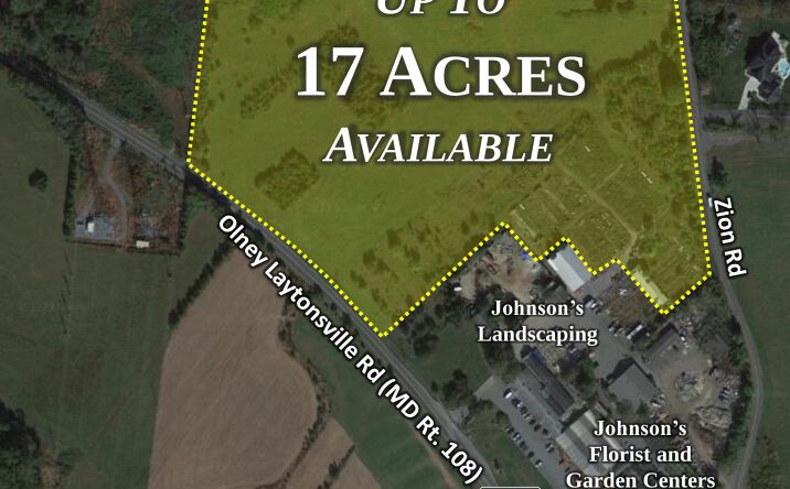 Pictures of Land property located at 5011 Olney Laytonsville Road (Route 108), Olney, MD 20832 for lease - image #1
