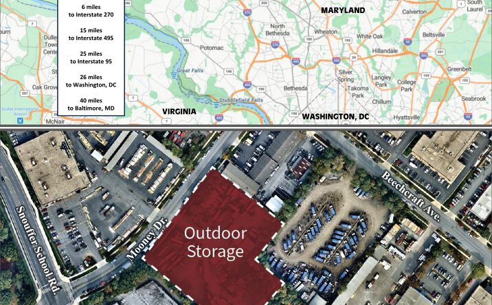 Pictures of Land property located at 18625 Mooney Drive, Gaithersburg, MD 20879 for lease - image #1