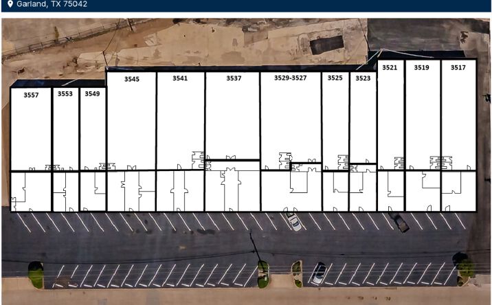 Pictures of Industrial property located at 3517-3557 Miller Park Dr., Garland, TX 75042 for lease - image #1