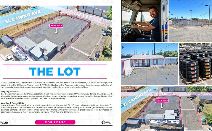 Pictures of Retail, Land property located at 1301 El Camino Avenue, Sacramento, CA 95815 for lease - image #1