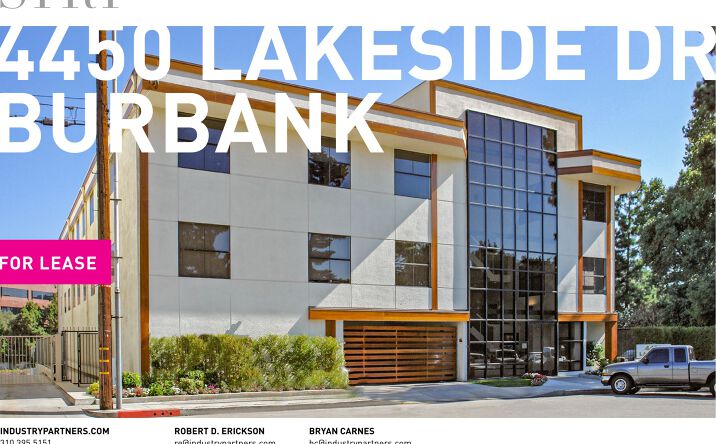 Pictures of Office property located at 4450 Lakeside Dr, Burbank, CA 91505 for lease - image #1