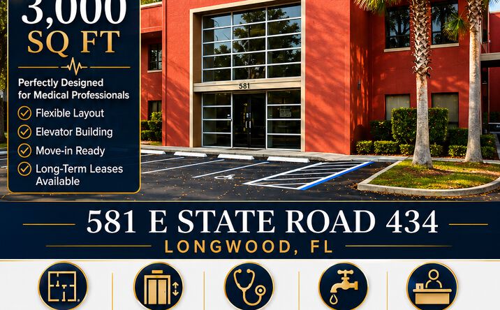 Pictures of Retail, Office property located at 581 East State Road 434, Longwood, FL 32750 for lease - image #1