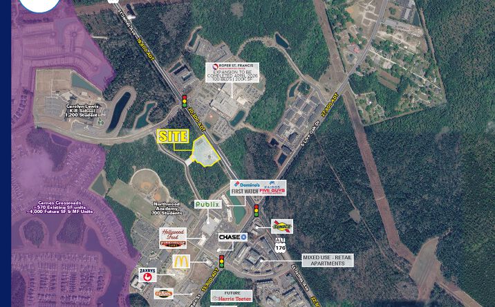 Pictures of Land property located at US HIGHWAY 176 CARNES CROSSROADS SC 29483, CARNES CROSSROADS, SC 29483 for lease - image #1