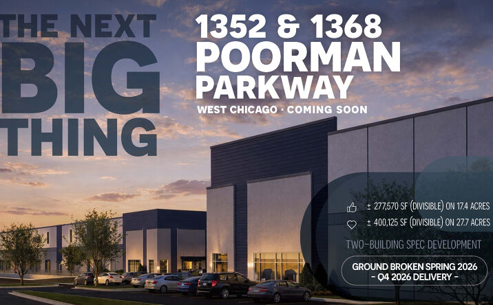 Pictures of Industrial property located at 1352 Poorman Parkway, West Chicago, IL 44813 for lease - image #1
