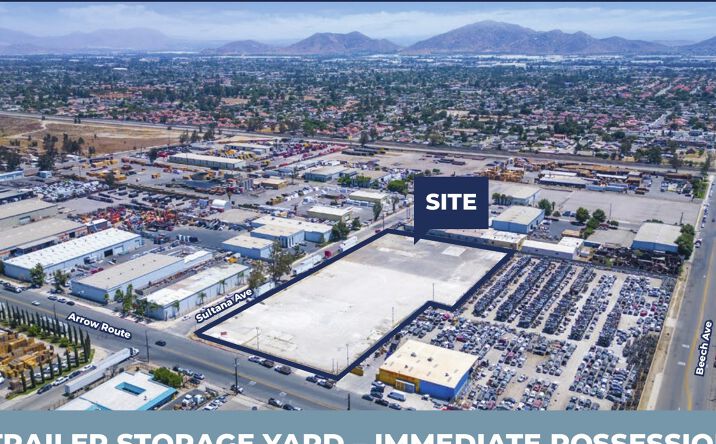 Pictures of Industrial, Land property located at 15363 Arrow Route, Fontana, CA 92335 for lease - image #1