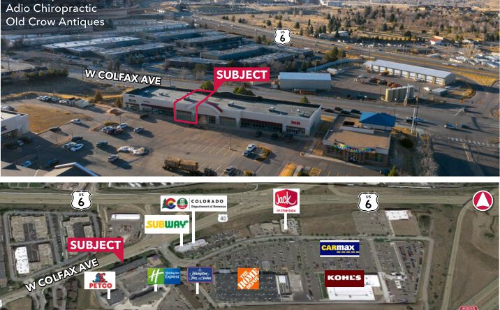 Pictures of Retail, Office property located at 17120 W Colfax Avenue, Golden, CO 80401 for lease - image #1
