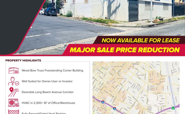 Pictures of Industrial property located at 2231 Long Beach Ave, Los Angeles, CA 90011 for lease - image #1