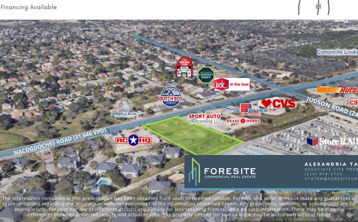 Pictures of Land property located at 14922 Nacogdoches, San Antonio, TX 78247 for lease - image #1