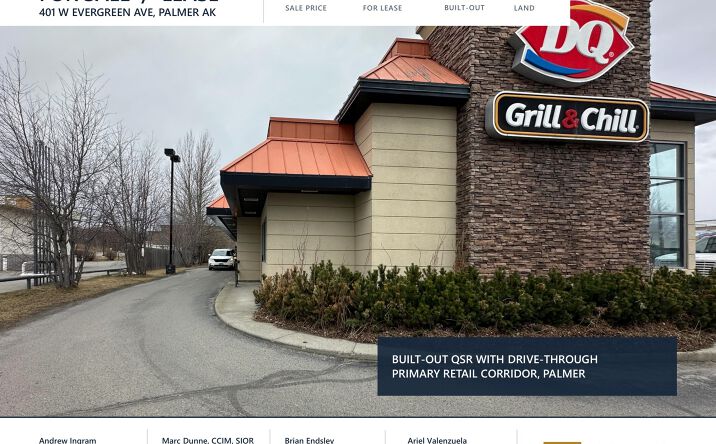 Pictures of Retail, Restaurant property located at 401 W Evergreen Ave, Palmer, AK 99645 for lease - image #1