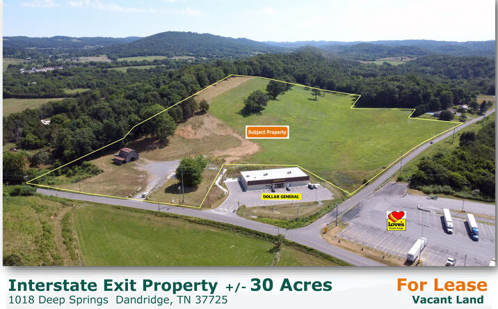 Pictures of Land property located at 1018 Deep Springs Rd, Dandridge, TN 37725 for lease - image #1