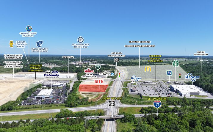 Pictures of Land property located at Kentucky 393, Buckner, KY 40010 for lease - image #1