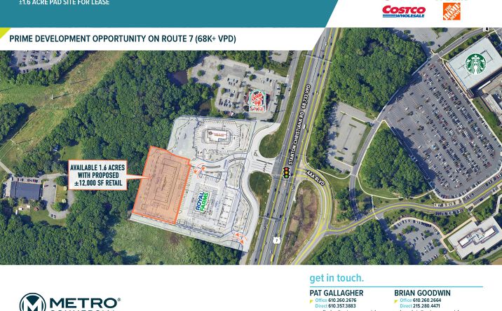 Pictures of Retail, Land property located at 457 Stanton Christiana Rd, Newark, DE 19713 for lease - image #1