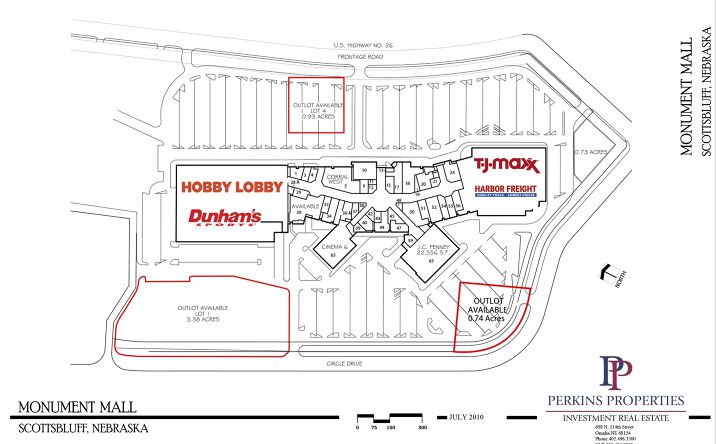 Pictures of Retail, Land, Restaurant property located at 2302 FRONTAGE RD, SCOTTSBLUFF, NE 69361-1894 for lease - image #1