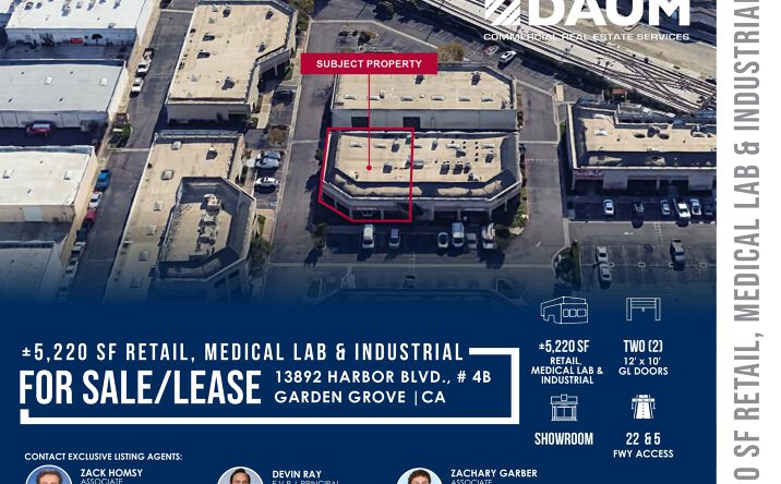 Pictures of Retail, Office, Industrial property located at 13892 Harbor Blvd., #4B, Garden Grove, CA 92703 for lease - image #1