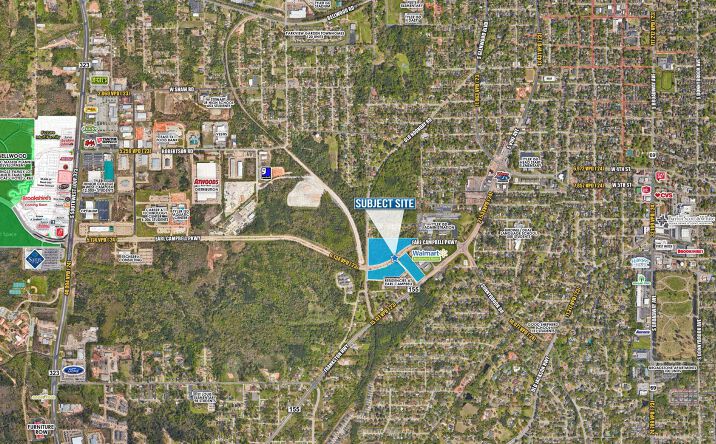 Pictures of Retail, Land property located at NEQ & SEQ of Earl Campbell Pkwy & Old Noonday Rd, Tyler, TX 75701 for lease - image #1