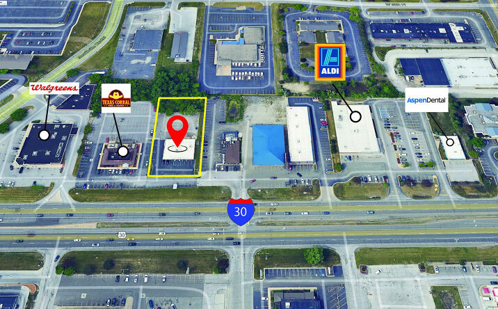 Pictures of Land property located at 254 W 81st Ave., Merrillville, IN 46410 for lease - image #1