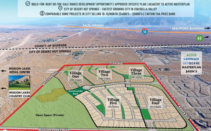 Pictures of Land property located at Karen Avenue, Desert Hot Springs, CA 92240 for lease - image #1