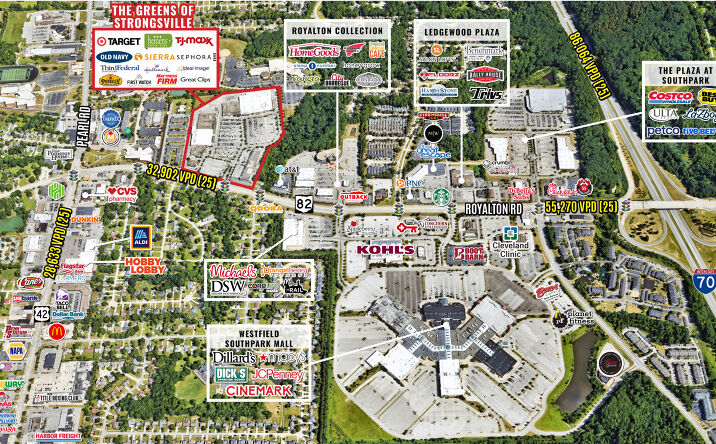 Pictures of Retail property located at 18300 Royalton Rd, Strongsville, OH 44136 for lease - image #1