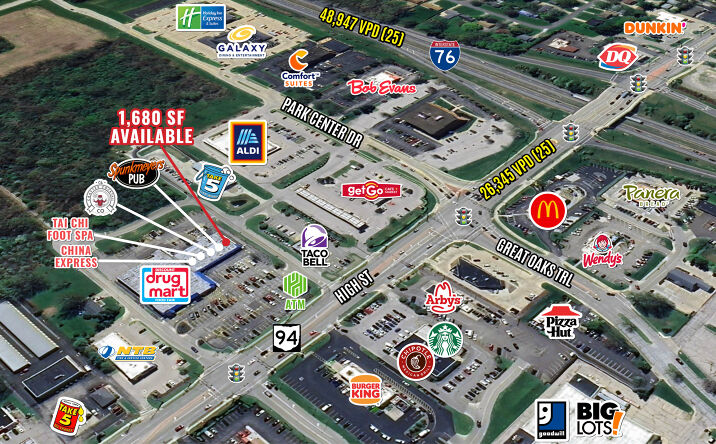 Pictures of Retail property located at 1005 High St, Wadsworth, OH 44281 for lease - image #1