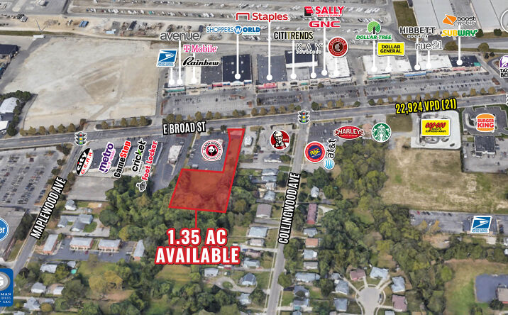 Pictures of Retail property located at 3769 E Broad St, Columbus, OH 43213 for lease - image #1