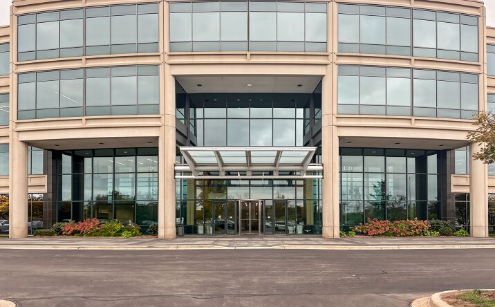 Pictures of Office property located at 100 S. Saunders Road 1st Floor, Lake Forest, IL 60045 for lease - image #1