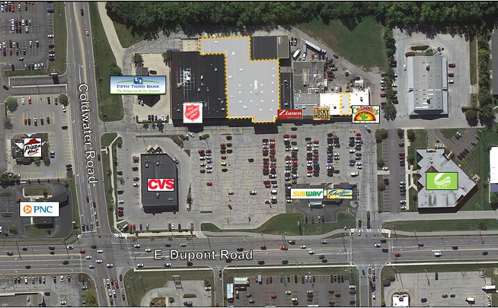 Pictures of Retail property located at 704 E Dupont Rd, Fort Wayne, IN 46825 for lease - image #1