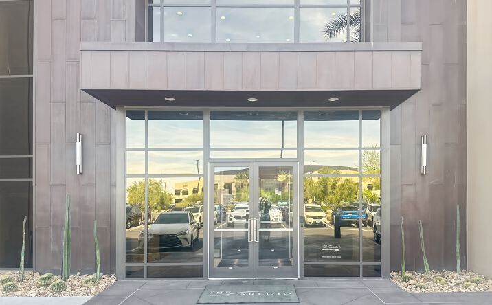 Pictures of Office property located at 7455 Arroyo Crossing Pkwy, Las Vegas, NV 89113 for lease - image #1