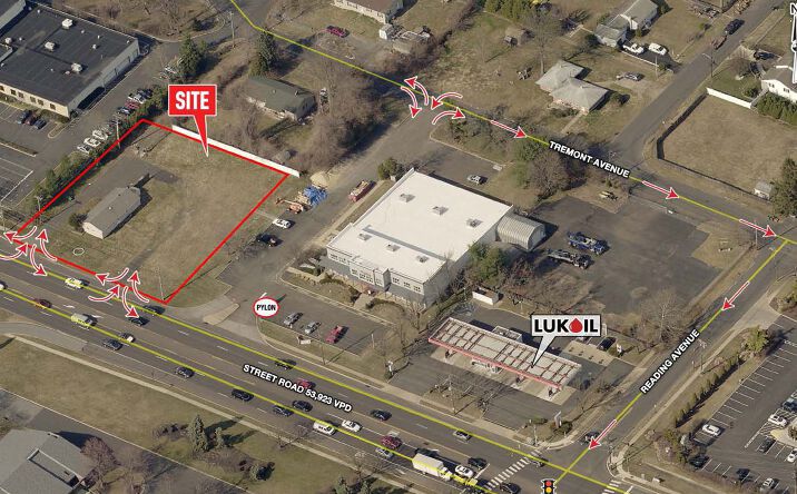 Pictures of Retail, Office property located at 4625 Street Rd, Feasterville-Trevose, PA 19053 for lease - image #1
