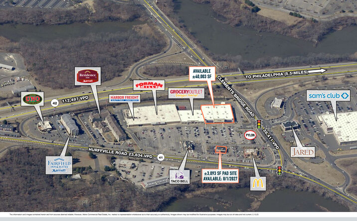 Pictures of Retail property located at Clements Bridge Road & Hurffville Road, Deptford, NJ 08096 for lease - image #1