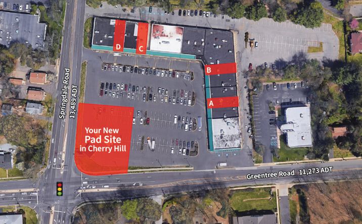 Pictures of Retail property located at 1900 Greentree Rd, Cherry Hill, NJ 08003 for lease - image #1